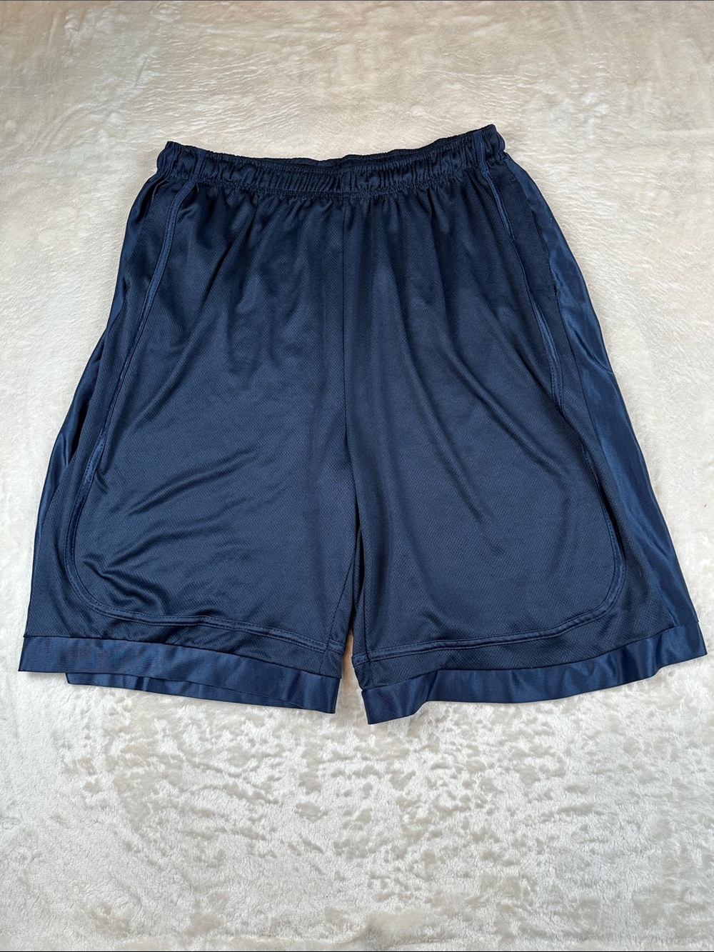 NBN Gear Size 2XL Men's Athletic Mesh Training Shorts - Navy | Active | Gym